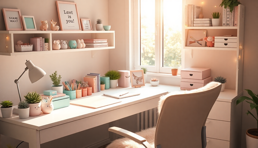 Elevate Your Workspace: Crafting the Perfect Kawaii Study Desk Setup