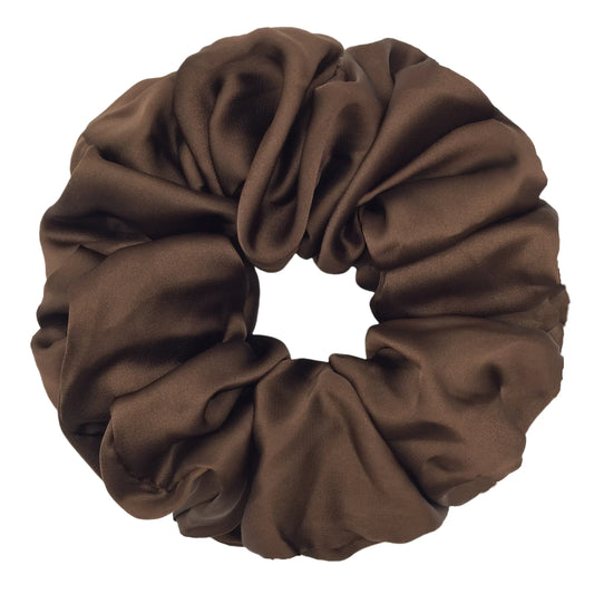 Fashion Oversized Satin Scrunchies – 16cm 20g Elastic Hair Ties