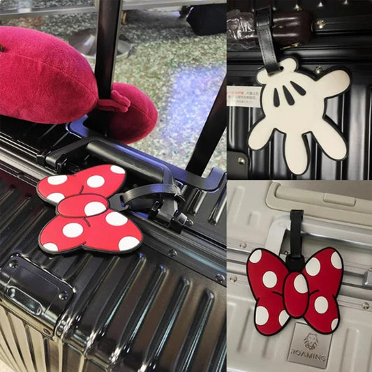 Kawaii Disney Minnie &amp; Mickey Luggage Tags – Travel Tags